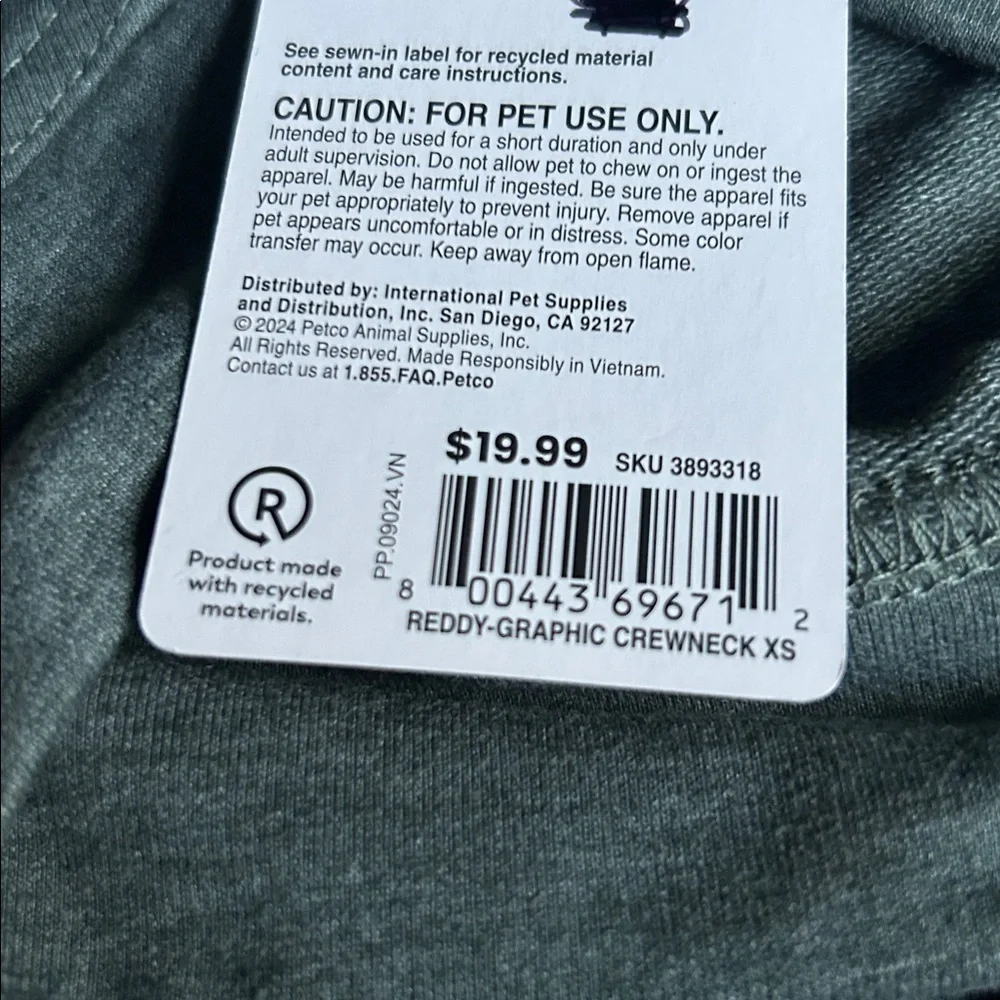 NEW Weekend Wanderer Dog tee shirt XS